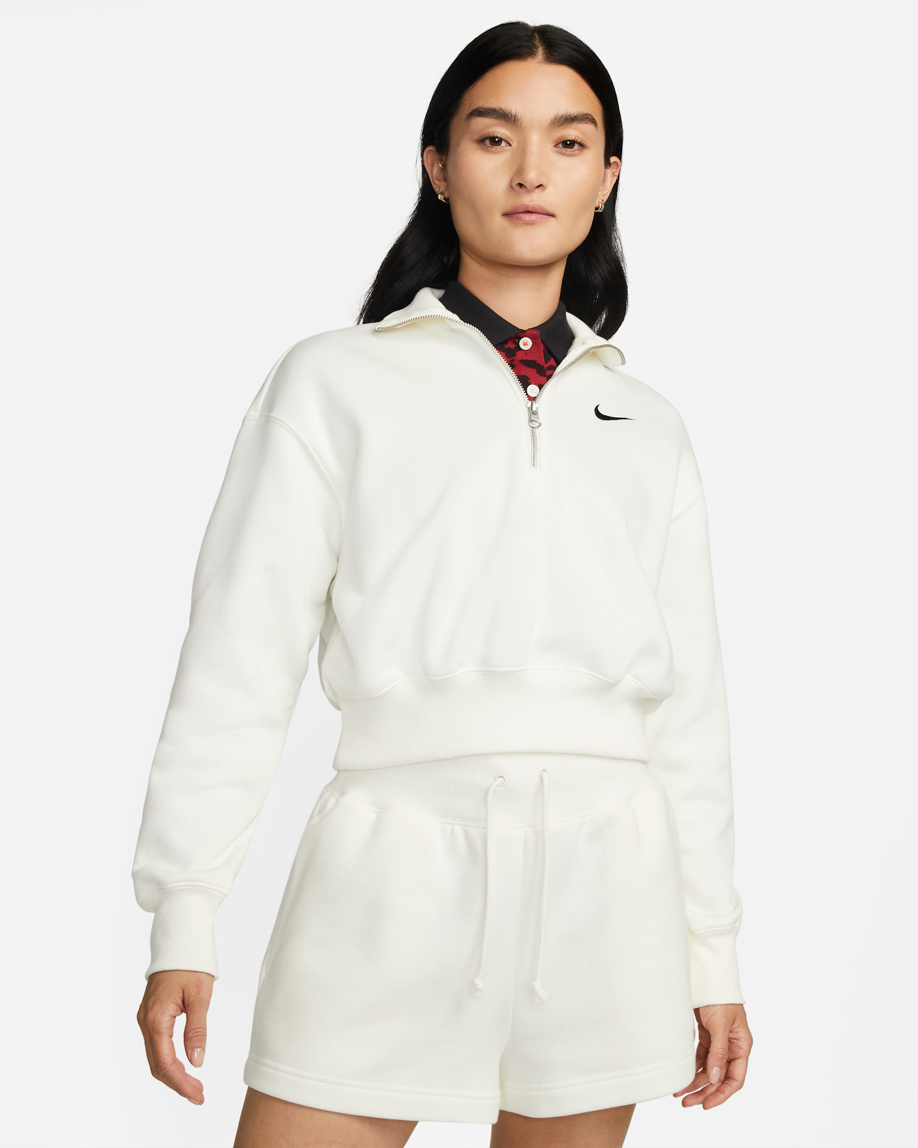 Nike Sportswear Phoenix Fleece Women's Oversized 1/2-Zip Crop